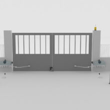 automazione cancello battente 3.5m